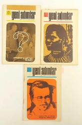 YENİ ADIMLAR Aylık Sanat ve Siyaset Dergisi, 1973 - 1975, Sayı: 2, 5, 6, 8, 9, 10, 11, 12, 13, 19/20, 24, 25 [12 ADET]