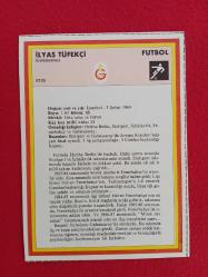 Sporcu Kart - Galatasaray, İlyas Tüfekçi - Gelişim Spor - 17.5x12.5 cm