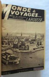 MONDE ET VOYAGES Revue de L'actualite Universelle, 1937, No: 147 - 177, 179-187, 189 [2 CİLTTE]