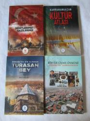 Kahramankazan Kültür Yayınları Seti, Cilt: 1 - 5 [TAKIM] / Şehitlerimiz ve Gazilerimiz, Kültür Atlası, Ankara'da Bir Alperen Turasan Bey, Bir Gelişme Öyküsü Memleketim Kahramankazan, Geçmişten Günümüze Çocuk Oyunları