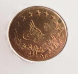 2 Abdülhamid 100 Kuruş Meskûk (1293/29) · Kostantiniye ·