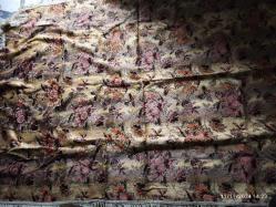 Antika - ALMAN İPEK KADİFE - MASA ÖRTÜSÜ 130X150 İYİ DURUMDA - kitantik - kitaLog