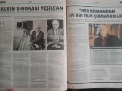 Yurt Kitap Sinema, Müzik, Aktüalite ve Sinema Dergisi - 7 Kasım 2014 - ''Ben'' deryasında ''Benlik'' arayışı - Ersin Erkan - Sezgin Kaymaz - Sevinç Kuşunuz eksik olmasın! - Kaldırım taşlarının altında sahiden kumsal var mıydı? - Arda Çiltepe - İskender Özturanlı - ''Sinemamızın 100. Yılı'' - Türkan Şoray ve Halit Akçatepe fuarda - Gabriel Garcia Marquez - Zeki Demirkubuz'dan sinema tarihi üzerine - Fuat Uzkınay - Halkın Sineması Yeşilçam - ''Her romandan iyi bir film çıkmayabilir'' - Atilla Dorsay - Macar Dili ve Edebiyatı - Avrupa'nın Ortasında Doğu Batı Sentezi - Doğan Kitap Reklamı - Türkiye İş Bankası Reklamı fotoğraf ve haberi - Dergi Tam Değildir Sadece 12 Sayfası Mevcuttur