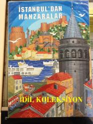 Antika - OKUL ÖDEVİ RESİM ÇALIŞMASI: ÖĞRENCİ: CUMHUR ÖZCAN - MUKAVVA ÜZERİNE İSTANBUL'DAN MANZARALAR, İSTANBUL BOĞAZI VE GALATA KULESİ KONULU RESİM - 35 x 25 cm EBADINDA - kitantik - kitaLog
