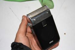 Özel Kutusunda, Alman Braun Marka Sixtant 6006 Model Elektrikli Portatif Seyahat Tıraş Makinesi, Çanta Aynalıdır  ( İ3 KASA