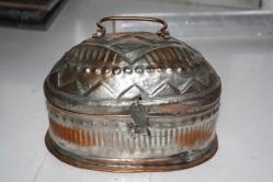 Osmanlı Dönemi Antika Bakır İşleme SABUNLUK BÜYÜK BOY (İ3 KASA