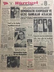 HÜRRİYET GAZETESİ  18 EYLÜL 1965 YIL :18 SAYI :6245---Hasan Işık Dış Politika da Hiç Bir Baskı Olamaz Dedi ---Demokratik Kooperatif ve Gezici Bankalar Açılacak---Irak ta bir darbe teşebbüsü önlendi ---Karısı ile üvey kızı kollarından tuttu ,üvey oğlu da bıçakladı ----Matematikten başka bir şey düşünmüyor ----Sakarya da ki büyük  tatbikatta  düşman dökülecek ---Trafik müdürü Balcı da  şoförler için  seminer açtı ---Barış Gücünün  Bir Uçağı Düştü ---Para yollama rekortmeni  Türk işçisi ---Minibüsçüler  iki aydan beri Belediye ye  rüsum ödemiyor ---Askeri masraflar kısılıp cehaletle  savaşılacak ---5 Er golü nasıl  yedik ?---Beşiktaş -I.Spor  karşılaşıyor --Hezimete rağmen Galatasaraylı 3 futbolcu başarı primi alacak ---Ümit takımımız  açıklandı ---Hakem Komitesinin bir  hareketi üzüntü yarattı ---Güzel vücutlu olanlar  revaçta ---Şenol değme aktörlere taş çıkartacak  kadar usta ---Seçimlerden sonra bir de  sayım var ---Yunanlılar sınır taşlarımızın  geriye çekilmesini  istedi ----