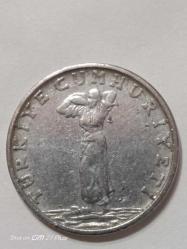 TÜRKİYE CUMHURİYETİ 25 KURUŞ 1959 (  DÜZ) ÇÇT