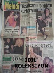 Melodi Haftalık Aktüalite, Sinema ve Magazin Gazetesi - 22 Haziran 1991 - Türkan Şoray'dan Türk Sinemasının yıldızlarına çağrı - Çeşme'de ''Zuhal Olcay''lı geceler - Yağmur Ünal - Gülce Şeren - Deniz Pulaş zamlandı - Almanların yaptığı aşk ve seks araştırmasının ürkütücü sonuçları - Gençlik nereye? - Nil Burak - Hayko - Küçük Şeref Yamandağ - Elif (Barry Appleby) - Kırık Kalpler (Stan Drake) Çizgi Romanları - Ruh Madde Bilinmeyen - Cinsel Sorunlarınız - Böceklere karşı doğal reçeteler - Sorunlarınızı rüyada çözün - Hepsi Aşk - Gönül Abla fotoğraf ve haberi - Gazete tam değildir sadece 2 sayfası mevcuttur
