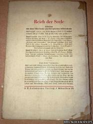 DİE SEELE / PROF. AUGUST BİER / J.F. LEHMANNS VERLAG / ALMANCA KİTAP (RUH)