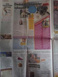Milliyet Pazar Haftalık Aktüalite Sinema ve Magazin Gazetesi - 27 Eylül 2020 - 10 Yıllık Bir İnstagram Hikayesi - Çilek üzümlü dondurma - Şevket Çoruh ''Dert yumağı bir takke'' - Atık ekmekten biyoplastik - Harcaması bedava - Türkan Şoray - Yıldırım Mayruk - ''Film kostümlerimi kendim tasarladım'' - 15 günlük eğitimle Kovid-19 teşhisi - Şebnem Burcuoğlu - Dedektör köpekler işbaşında - Dursun Kaya - Murat Arslan - Toplanın Bill Gates'in parasını harcıyoruz - Mona Lisa mı La Lakers mı? - Çağdaş Ertuna - Takip Etmeyi de Nefret Etmeyi de Seviyoruz - Chiara Ferragni - Hedef influencer olmak - ''Hiç tereddütsüz 'evet' dedim'' - İlker Küçükparlak - ''Mutluluk zenginlik, başarı dayatması'' - Ceyda Ulukaya - Mustafa Seven - İzabella Üzümlü Sorbe - Kayıp üzümün peşinde - Aylin Öney Tan - Narince Kız ile Karaoğlan'ın Öyküsü fotoğraf ve haberi - Gazete tam değildir sadece 4 sayfası mevcuttur