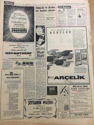 HÜRRİYET GAZETESİ 11 HAZİRAN 1968 YIL :19 SAYI :6506--Parlamento seçiminden sonra bahar havasına girdi ---Arazi için iki köy kavga etti altı kişi öldü ---Ortaca pazarı askeri tedbir altında kuruldu ---Günseli nihayet boşandı ---13 Yaşındaki  ortaokul talebesi meçhul bir elin attığı kurşunla öldü ---1952 Avrupa Güzeli :Faruk Tınca ile tam 8 yıl aşksız  bir hayat yaşadım diyor ---Tarsus ta  kudurarak  ölen genç  ,etrafa dehşet saçtı ---Hırsız -polis  oyununda  tabancalar patladı ---Bekçiyi öldüren bir randevucu  kadın dün idama mahkum oldu ----Belediyece  satılan arsalar hakkında şikayetler oluyor ----Dünya da 10 çitçiden biri farelere çalışıyor ----Türk erkekleri Almanya da kadın katili oluyorlar ---Beşiktaş ,G.Birliği ---Gegiç dün Fenerbahçe kampını ziyaret etti ---Milli Güreş Takımlarımız  Bugün Toledo ya Gidiyor ---İşletmeciler yatak sahneleri  olmayan filmleri almıyor --Dünyanın en çirkin  figüranları Türkiye de ---S.Göksel kendi şirketi adına yeni filmler yapıyor ---