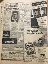 HÜRRİYET GAZETESİ 11 HAZİRAN 1968 YIL :19 SAYI :6506--Parlamento seçiminden sonra bahar havasına girdi ---Arazi için iki köy kavga etti altı kişi öldü ---Ortaca pazarı askeri tedbir altında kuruldu ---Günseli nihayet boşandı ---13 Yaşındaki  ortaokul talebesi meçhul bir elin attığı kurşunla öldü ---1952 Avrupa Güzeli :Faruk Tınca ile tam 8 yıl aşksız  bir hayat yaşadım diyor ---Tarsus ta  kudurarak  ölen genç  ,etrafa dehşet saçtı ---Hırsız -polis  oyununda  tabancalar patladı ---Bekçiyi öldüren bir randevucu  kadın dün idama mahkum oldu ----Belediyece  satılan arsalar hakkında şikayetler oluyor ----Dünya da 10 çitçiden biri farelere çalışıyor ----Türk erkekleri Almanya da kadın katili oluyorlar ---Beşiktaş ,G.Birliği ---Gegiç dün Fenerbahçe kampını ziyaret etti ---Milli Güreş Takımlarımız  Bugün Toledo ya Gidiyor ---İşletmeciler yatak sahneleri  olmayan filmleri almıyor --Dünyanın en çirkin  figüranları Türkiye de ---S.Göksel kendi şirketi adına yeni filmler yapıyor ---