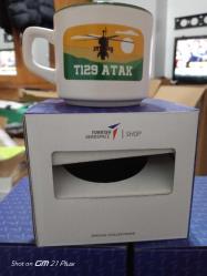 MİLLİ HELİKOPTER ATAK SERAMİK FİNCAN( ORJİNAL ÜRÜN)