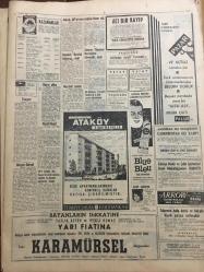 HÜRRİYET GAZETESİ 4 HAZİRAN 1966-Gürel Ünlüsoy-Sevinç Pekin-Rizeli Niyazi ve Sevgilisi : Üç güzellik yarışı  kazanmış olan 19 yaşındaki Alman kızı çoluk çocuk sahibi Karadenizli  gence aşık oldu ---İnönü Başbakan için  nurcu diyor --Giresun da çaya  uçan otobüste 11 kişi öldü ---Önüne gelene  para dağıtan Mersinli  zengin  otel de  soyulduğunu iddia etti ---73 yaşındaki  iş adamı okutup ,ortak yaptığı  mühendisi öldürdü --Birgen Gürsel bir bluz  ve  eteklikte  baba evine döndü ---Savcı kardeş  katili  idamlık Meryem in  beratini  istedi ---Saraçhane geçidine 7 milyon lira harcandı ---Kadınlar kocalarının iyi giyinmesini  istiyor --Zeki Müren in  içkisiz halk konserleri --Fenerbahçe Galatasaray karşılaşıyor --Ordu futbol takımımız  hazırlıklarını bitirdi --Çukurova ,Eskişehirspor a karşı son şansını  kullanıyor---Lefter  ,Çukurova İd.Yurdu nu  bırakıyor -- Ayhan Işık ı bir ayda 380 kişi ziyaret etti ---Bu senenin  ümit yıldızları  kimler olacak ? Golden Horn Türkiye ye döndü ---