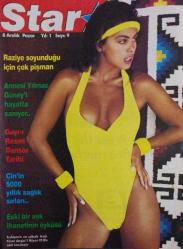 STAR DERGİSİ-STAR-8 ARALIK-1992-YIL:1-SAYI:9-1992-KAPAK-FOTOĞRAF-RÖPORTAJ-MAGAZİN-SOSYETE-TARİH-BELGESEL-ASTROLOJİ-LIFESTYLE-RAZİYE SOYUNDUĞU İÇİN ÇOK PİŞMAN-ANNESİ YILMAZ GÜNEY'İ HAYATTA SANIYOR-GAYR-I RESMİ DANSÖZ TARİHİ-ÇİN'İN 5000 YILLIK SAĞLIK SIRLARI-ESKİ BİR AŞK İHANETİNİN ÖYKÜSÜ-RAZİYE-YILMAZ GÜNEY-GAYR-I REMİ DANSÖZ-ÇİN-5000 YOLLIK-SAĞLIK-LADY DIANA-PRENS HARRY-DIAN PARKINSON-YASEMİN ÖYMEN-HEYKELTRAŞ-FATŞ-NOSTALJİ-SİLAHLAR-SİNEMA-PORTRE-JODIE FOSTER-KIM BASIGNER-PORTOBELLO ROAD-ANTİKA PAZARI-FATOŞ GÜNEY-GÜLLÜ PÜTÜN-CATHARINE DESTIVELLE-MEL FERRER-AUDREY HEPBURN-LINNEA QUİGLEY-