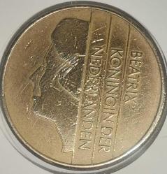 HOLLANDA 1989  5 GULDEN   ÖZEL KAPAMASINDA