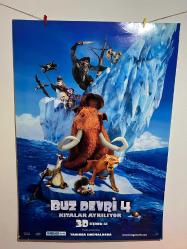 “Ice Age-Buz Devri 4” orijinal film afişi