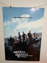 “Hızlı ve Öfkeli 6” orijinal film afişi