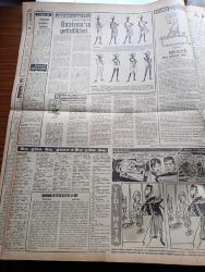 Vatan Gazetesi - 1 Haziran 1962 - Milli Cephe Hükümeti Tılsımı - Buhran Başladı Adalet Partisi Karışık - Başkan Cemal Gürsel Böyle Giderse Ben De İstifa Ederim Diyor - Genelkurmay Başkanı Orgeneral Cevdet Sunay İçimizdeki Karın Ağrısından Kurtulalım Diyor - Başbakan İsmet İnönü'nün İstifa Mektubu - Komünizm Propagandası Yaptığı Sebebiyle Yargılanan Lamia İren - Osman Bölükbaşı Cumhuriyetçi Köylü Millet Partisi'nden İstifa Etti - Füzelerimiz Birinci Oldu - Ekmeğe Zam Meselesi Yeniden Çıkmaza Girdi - Rüzgar Çelebi Çizen Guy Bara - Ünlü Fransız Sinema Sanatçısı Marie Bell İstanbul'a Geliyor - İsmet Paşa Çekilse Yazan Necdet Semizoğlu - Amerika'daki Son Buhranın Asıl Sebebi Çelik Sanayii Mi - Seylan Da Batılılara Ait Petrol Tesislerine El Koydu - Ev Kadın Moda - Üç Perdelik Cinayet Yazan Agatha Christie Yazı Dizisi - Galatasaray 3 Karagümrük 2 - Mithatpaşa Stadı - Beşiktaş Karıştı - Fenerbahçeli Eski Futbolcu Fikret Kırcan Aniden Hastalandı - Dünya Kupası Maçları Neticesi - Feriköyspor