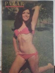 Pazar Haftalık Aktüalite Sinema Tiyatro Müzik ve Magazin Dergisi - 26 Temmuz 1968 - Sayı:618 - Selma Güneri - Yusuf Sezgin söylentileri yalanladı: - ''Fırtına dindi ve artık mutluyuz'' - ''Fırtına Balayı'' sona erdi ve Soydan'lar yuvalarına kavuştular - Hülya Selim - Melek Koçyiğit - Oya Peri geçte olsa kararını verdi: ''Sinemada istediğim noktaya ergeç varacağım'' - Birbiri ardına film çeviren Esen Püsküllü durmadan şişmanlıyor - Salih Güney - Zeynep Tedü - Bir zamanların ''Hızlı'' çapkını Salih Güney evlendikten sonra iyice uslandı - PURO Sabun Reklamı - Leyla Sayar'dan sonra Tülin Elgin'de dansöz oldu - Bebek davası Tamer Yiğit'i çok üzüyor - Figen Say - Pervin Par - Kartal Tibet - Sevda Nur'un ayakları kırıldı - Vahi Öz fotoğraf ve haberi - Tam Takım Dergi