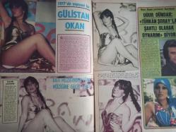 Pazar Haftalık Aktüalite Sinema Tiyatro Müzik ve Magazin Dergisi - 13 Ocak 1977 - Sayı:1060 - Prenses Banu - Alev Altın - Ayten Gökçer - Ediz Hun - Meral Zeren - Kemal Sunal - Atıf Yılmaz - Gökben - Hülya Koçyiğit - Cüneyt Arkın - Nilgün Atılgan - Mine Kürkçüoğlu - Ülkü Ülker - Prenses Banu oyuna geldi - Gülistan Okan - Batı müziğinden Türk müziğine geçiş yaptı - Uğur Dündar: ''Türkan Şoray'la Şartlı Olarak Oynarım'' diyor - Seks Yıldızıydı Şanstöz Oldu - Alev Altın - Erol Büyükburç - Emel Büyükburç - Oğuz Gözen - Gerçek Meydana - Nil Burak - Ajda Pekkan - Nadya Commanecci - Deniz Erkanat jimnastikten başka bir şey düşünemiyor - Özel Türkbaş - Doroty Mallon - Özcan Tekgül bir dönemin en ünlü seks kraliçesiydi - Zennube - Kemal Kan - Nina Karter - Amerikan bayrağından İngiliz bikinisi fotoğraf ve haberi - Tam Takım Dergi