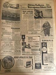 HÜRRİYET GAZETESİ 31 MAYIS 1966 YIL :19 SAYI :6495---Batı Trakya da Türk Sözü Ortadan Kalktı ---Türk James Bond u 2 gün içinde  yaptığı filmi ,kızlar dahil 5000 liraya çıkardı --Vietnam lı Bir Rahip ile bir Genç Kız Daha İntihar Etti ---4 Çocuk anası Ülserli kadın  av tüfeği ile  kendini vurdu ---Sakarya da boğulan 5 kişi mitingde  iş tutmağa  giden  sabıkalı  yankesicilermiş ---Şehit  jandarmaların  cenazesi  kaldırılıyor ---Yüzlerce kaçak araba satan bir şebeke aranıyor ---Binlerce genç kız evlilik panayıra  iştirak etti ---Güney Kutbunda Bayrağımızı Diken Türk --Fenerbahçe kampa girdi ---Futbol karnavalı seyrettik ----Aptullah Gegiç Fenerbahçe ye gelmiyor ---İkinci Türkiye liginin  kilidi bu haftaki maçlarla çözülüyor --Manastırda okuyan  striptizci --Feraceli kız ,Münih sokaklarında  tur attı ---İnönü ,7 yıl sonra Uşak ta tezahüratla ile karşılandı ----Bölükbaşı Afyon da şiirli konuşma yaptı ---
