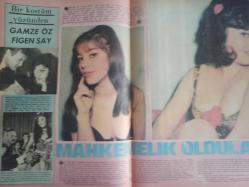 Pazar Haftalık Aktüalite Sinema Tiyatro Müzik ve Magazin Dergisi - 1 Aralık 1967 - Sayı:584 - Figen Say - PURO Sabun Reklamı - Sevim Emre sonunda yine şarkıcılıkta karar kıldı - Haftanın iyi niyet yemeği - Hülya Koçyiğit - Metin Serezli - Erkut Taçkın nişanlandı - Dinçer Okan - Ceyda Sadıkoğlu - Figen Han Mısır'a gidiyor - Gamze Öz - Mahkemelik oldular - 42 Fakir çocuğu giydiren Türkan Şoray - Muzaffer Tema - Erol Tezeren askere gitti - Hanımların köşesi - Yıldız falınız - Zet çorap reklamı - Yeşilçam'da bir çirkin adam Tanju Gürsu - Ediz Hun - Selda Alkor - Sezer Güvenirgil - Devlet Devrim  -Hamam Salgını - ''Yerli Anjelik'' filminde Sevda Ferdağ'da göbek taşında terledi - Nevin Nuray - Sevgi Can - Aynur Aydan fotoğraf ve haberi - Tam Takım Dergi