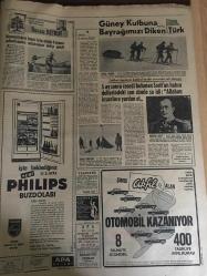 HÜRRİYET GAZETESİ 26 MAYIS 1966 YIL :19 SAYI :6490---Tasarruf Bonosu Satışı Önlenecek ---İlk eleme sınavları dün  bütün yurtta  yapıldı --Liseli 2 sevgili buluştukları  gün  tren altında kalıp öldü --Kızıl Çin den gelen  son atom bulutu tehlike yaratmadan geçip gitti ---Balıkçılar denizde boğazı eşarpla sıkılı bir kız cesedi buldu ---Bir kadın tarafından  dolandırılanların  ifade  vermesi 3 saat sürdü ---Vehbi Koç evrak çantasını evde unutunca uçak 20 dakika gecikti ---Doktor ,kadın hastası ile  tedavi yerine aşk yaptı ---Fenerbahçe ve Galatasaray Kampa Giriyor --Eskişehirspor -Bursaspor  karşılaşması  için sıkı tedbirler alınıyor ---Devlet Bakanı K.Ocak ,Bursaspor un kararı için kendileri bilirler dedi ---Lefter ağır konuştu ---Jean Straker Türkiye ye gelip Çıplak Resmi Çekecek --Otobüs kazasında 21 kişi can verdi ---Demirel seçim gezisine  cumartesi günü başlıyor ----