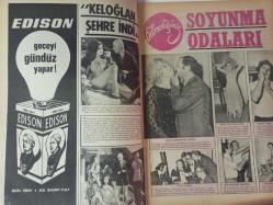Pazar Haftalık Aktüalite Sinema Tiyatro Müzik ve Magazin Dergisi - 17 Aralık 1971 - Sayı:795 - Sevda Ferdağ - Mine Soley - Atina'da bir Türk yıldız - İlker İnanoğlu - Filiz Akın - Yılmaz Güney - İrfan Ünal - Gani Turanlı - Cambaz Kız Yeşilçam'da - Safiye Yankı - Edison Ampul Reklamı - ''Keloğlan şehre indi'' - Ülkü Özen - Rüştü Asyalı - Gönül Akkor - Hayri Küçük - Erdoğan Çetin - Seyfi Tetik - Tanzer Demirkıran - Olcay Oktayer - Tekin Arsoy - Sevda Alpay - Baki Duyarlar - Erkan Yolaç - Ziya Taşkent - Feri Cansel - PAY iç çamaşırları reklamı - Serpil Örümcer - Berkant - Bitmeyen ''Balayı'' - Yeşilçam'da altı yeni oyuncu - Ajda Pekkan - Cömert Baykent - Selda Alkor - Kaç Kılığa Girdiler? - Ümit Utku - İzzet Günay - Muzaffer Tema - Sarita Montiel - Menderes Utku - Yılmaz Köksal - Persil Deterjan Reklamı - Sevda Ferdağ eski sevgilisine mutluluk diliyor - Yavuz Figenli - Eva Bender - Cihangir Gaffari - Halit Refiğ - Nesrin Kaptan - Levent Çakır - Tam Takım Dergi
