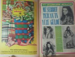 Pazar Haftalık Aktüalite Sinema Tiyatro Müzik ve Magazin Dergisi - 24 Aralık 1971 - Sayı:796 - Feri Cansel - Müşerref Tezcan - Halit Refiğ - Gül Temer - Seher Şeniz oryantal da karar kıldı - Bir Çılgın Rakkase - Kudret Şandra dans öğrettiği Yeşilçam'ın ünlülerini anlatıyor - Filiz Akın - Leyla Sayar - Hülya Koçyiğit - Ajda Pekkan - Necdet Tosun - Tulin Özek - Fatma Girik - Sevda Ferdağ - Aksu Battaniye Reklamı - Müşerref Tezcan'ın yüzü güldü - Zeki Müren kaç kılığa girdiler? - Mualla Kaynak - Zeki Müren - Nedret Güvenç - Jean M. Ayral - Aşk İyice Alevlendi - Sevim Tuna - Sevda Ferdağ - Fikret Hakan ve Hümeyra yeni evlerinde - ''AFACAN'' Londra'da film çevirecek - Pay İç Çamaşırı Reklamı - Hülya Koçyiğit - Fatma Girik - Zeki Müren - Rüştü Asyalı - Sami Hazinses - Selda Alkor - Münir Özkul - Oya Peri - Gülgün Erdem - Tufan Giray - Atıf Kaptan - Tülin Örsek - Serdar Gökhan - Göksel Arsoy - Erdem Siyavuşgil fotoğraf ve haberi - Tam Takım Dergi