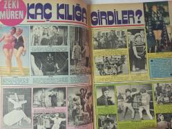 Pazar Haftalık Aktüalite Sinema Tiyatro Müzik ve Magazin Dergisi - 24 Aralık 1971 - Sayı:796 - Feri Cansel - Müşerref Tezcan - Halit Refiğ - Gül Temer - Seher Şeniz oryantal da karar kıldı - Bir Çılgın Rakkase - Kudret Şandra dans öğrettiği Yeşilçam'ın ünlülerini anlatıyor - Filiz Akın - Leyla Sayar - Hülya Koçyiğit - Ajda Pekkan - Necdet Tosun - Tulin Özek - Fatma Girik - Sevda Ferdağ - Aksu Battaniye Reklamı - Müşerref Tezcan'ın yüzü güldü - Zeki Müren kaç kılığa girdiler? - Mualla Kaynak - Zeki Müren - Nedret Güvenç - Jean M. Ayral - Aşk İyice Alevlendi - Sevim Tuna - Sevda Ferdağ - Fikret Hakan ve Hümeyra yeni evlerinde - ''AFACAN'' Londra'da film çevirecek - Pay İç Çamaşırı Reklamı - Hülya Koçyiğit - Fatma Girik - Zeki Müren - Rüştü Asyalı - Sami Hazinses - Selda Alkor - Münir Özkul - Oya Peri - Gülgün Erdem - Tufan Giray - Atıf Kaptan - Tülin Örsek - Serdar Gökhan - Göksel Arsoy - Erdem Siyavuşgil fotoğraf ve haberi - Tam Takım Dergi