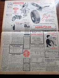 Vatan Gazetesi - 27 Ekim 1953 - Ahmet Emin Yalman Köşe Yazısı - Narlı Gaziantep Hattı Dün İşletmeye Açıldı - Millet Partisi Davasının Bazı Şahitleri Dinlendi - Millet Partisi Davasına 3. Sulh Ceza Bakacak - Avrupa'daki Müttefik Komutanlığı Başkomutanı General Gruenther 28 Ekim'de Geliyor - İran Başbakanı Zahidi Türk İran Dostluğu Zarurettir Dedi - Gizli Nurculuk Teşkilatına Dair Yeni Bir Vesika Ele Geçmiştir - Saidi Kürdi - Yeşil Gözlü Soledad Yazan Greta Granor Yazı Dizisi - Deniz Adamları Sendikası - Amerika'nın Hür Memleketlere Mali Yardımı Sona Eriyor - Adana'nın yeni Telefon Santralı Açıldı - Afrika'da 4 Ay Yazan Tunç Yalman Yazı Dizisi - Beyazların Kokteyli Ve Zenci Koro Konseri - Sinema Tenkidleri Atilla İlhan - İstanbul Kapılarında Fethin Büyük Tarihî Romanı Yazan Feridun Fazıl Tülbentçi Yazı Dizisi - Albert Einstein Tıp Akademisi Kuruluyor - Kısa Pantaloluların Goncourt Mükâfatı -  Borsa - Puro Tuvalet Sabunu - Futbol Federasyonu Başkanı Orhan Şeref Apak'ın Beyanatı - Arsenal