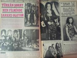 Pazar Haftalık Aktüalite Sinema Tiyatro Müzik ve Magazin Dergisi - 18 Şubat 1972 - Sayı:804 - Nebahat Çehre - Bahar Erdeniz - Türkan Şoray her filminde şarkıcı oluyor - Bahar Erdeniz - Atıf Yılmaz- Murat Soydan - Fatma Karanfil - Gönül Hancı'ya filmlerde soyunmak yasak - Tamer Yiğit - Behçet Nacar - Ertem Göreç - Cihangir Gaffari soluğu yine İtalya'da aldı - Melek Görgün - Deniz Erkanat - Semra Sine - Tugay Toksöz - İzzet Günay - Prenses Banu - Özel Türkbaş - Gül Gülsün - Hülya Babuş - Özcan Tekgül - Özdemir Birsel - Belgin Doruk - Faruk Kenç - Tursil Deterjan Reklamı - İzzet Günay bir çırpıda - Nebahat Çehre'nin Parolası - Kar'da Seks - Yeşim Yükselen fotoğraf ve haberi - Tam Takım Dergi