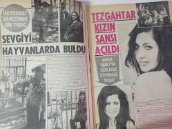 Pazar Haftalık Aktüalite Sinema Tiyatro Müzik ve Magazin Dergisi - 18 Şubat 1972 - Sayı:804 - Nebahat Çehre - Bahar Erdeniz - Türkan Şoray her filminde şarkıcı oluyor - Bahar Erdeniz - Atıf Yılmaz- Murat Soydan - Fatma Karanfil - Gönül Hancı'ya filmlerde soyunmak yasak - Tamer Yiğit - Behçet Nacar - Ertem Göreç - Cihangir Gaffari soluğu yine İtalya'da aldı - Melek Görgün - Deniz Erkanat - Semra Sine - Tugay Toksöz - İzzet Günay - Prenses Banu - Özel Türkbaş - Gül Gülsün - Hülya Babuş - Özcan Tekgül - Özdemir Birsel - Belgin Doruk - Faruk Kenç - Tursil Deterjan Reklamı - İzzet Günay bir çırpıda - Nebahat Çehre'nin Parolası - Kar'da Seks - Yeşim Yükselen fotoğraf ve haberi - Tam Takım Dergi