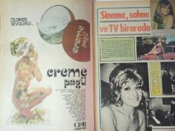 Pazar Haftalık Aktüalite Sinema Tiyatro Müzik ve Magazin Dergisi - 18 Şubat 1972 - Sayı:804 - Nebahat Çehre - Bahar Erdeniz - Türkan Şoray her filminde şarkıcı oluyor - Bahar Erdeniz - Atıf Yılmaz- Murat Soydan - Fatma Karanfil - Gönül Hancı'ya filmlerde soyunmak yasak - Tamer Yiğit - Behçet Nacar - Ertem Göreç - Cihangir Gaffari soluğu yine İtalya'da aldı - Melek Görgün - Deniz Erkanat - Semra Sine - Tugay Toksöz - İzzet Günay - Prenses Banu - Özel Türkbaş - Gül Gülsün - Hülya Babuş - Özcan Tekgül - Özdemir Birsel - Belgin Doruk - Faruk Kenç - Tursil Deterjan Reklamı - İzzet Günay bir çırpıda - Nebahat Çehre'nin Parolası - Kar'da Seks - Yeşim Yükselen fotoğraf ve haberi - Tam Takım Dergi