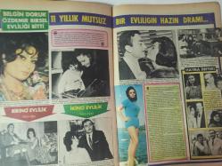 Pazar Haftalık Aktüalite Sinema Tiyatro Müzik ve Magazin Dergisi - 18 Şubat 1972 - Sayı:804 - Nebahat Çehre - Bahar Erdeniz - Türkan Şoray her filminde şarkıcı oluyor - Bahar Erdeniz - Atıf Yılmaz- Murat Soydan - Fatma Karanfil - Gönül Hancı'ya filmlerde soyunmak yasak - Tamer Yiğit - Behçet Nacar - Ertem Göreç - Cihangir Gaffari soluğu yine İtalya'da aldı - Melek Görgün - Deniz Erkanat - Semra Sine - Tugay Toksöz - İzzet Günay - Prenses Banu - Özel Türkbaş - Gül Gülsün - Hülya Babuş - Özcan Tekgül - Özdemir Birsel - Belgin Doruk - Faruk Kenç - Tursil Deterjan Reklamı - İzzet Günay bir çırpıda - Nebahat Çehre'nin Parolası - Kar'da Seks - Yeşim Yükselen fotoğraf ve haberi - Tam Takım Dergi