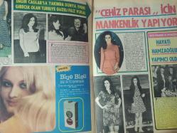 Pazar Haftalık Aktüalite Sinema Tiyatro Müzik ve Magazin Dergisi - 25 Şubat 1972 - Sayı:805 - Türkan Şoray - Piraye Uzun - Nigar Uluerer - Sürpriz Hediye - Selahattin Rezzan - Mine Mutlu - İzzet Günay - İlhan Engin - Funda Ege - Doktor Renaud Krem Reklamı - Okan Demir - Aynur Akarsu - Hülya Tuğlu - Uğur Güçlü - Emel Yücel - Lobi temizleme tozu reklamı - Mine Sun sinemaya dönüş yaptı - Gülgün Erdem - Bedevi Dilberi - Semra Yıldız - Yalnız filmde göbek atıyor - Engin Çağlar'la yakında dünya evine girecek olan Türkiye güzeli Filiz Vural - Tursil Deterjan Reklamı - Filiz Akın - Mualla Sürer - Müşerref Tezcan - Kadir İnanır - Nubar Terziyan - Kadir İnanır - Piraye Uzun - Tamer Yiğit - Feri Cansel - Yeşim Yükselen - Nur Soylu - Naki Yurter - Aytekin Akkaya fotoğraf ve haberi - Tam Takım Dergi