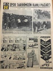 HÜRRİYET GAZETESİ 19 EYLÜL 1967 YIL :20 SAYI :6966--Birbirlerine taşla saldırıyorlar :Kanlı olaylar böyle başladı --Sivas ta dün Kayserililere  ait dükkanlar  ateşe verildi ---Anne ve babalar  hastane kapılarında ağlaşıyor --Bakanlar Kurulu Toplandı -- Gerekli tedbiri almayan Kayseri  Valisi Suçlanıyor : Facia kurbanlarının 38 i Sivaslı ,2 si Kayserili ---Bir yarış otomobili seyircilerin arasına girdi , 6 kişi öldü ---Antrenör Hilmi :Ölümden döndük ---Altay ,lige maçı için kampa girdi ---Beşiktaş Rapid ---Ayağım kırılsaydı  da o golü atmasaydım --Spor -Toto da 13 Maçı 1 Kişi Bildi ---Spor tarihimizin kanlı pazarı -- Yeni ödeme kolaylığı : Skoda kamyonetleri ---Demirel bu sabah  Rusya ya gidiyor ---