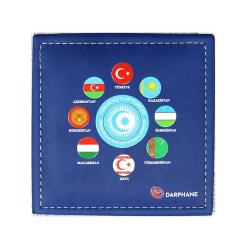 2024 -Türk Devletleri Teşkilatı Bronz (Okside) Hatıra Parası - Kutulu - Sertifikalı - Çil
