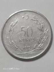 TÜRKİYE CUMHURİYETİ 50 KURUŞ 1975  ÇÇT