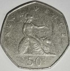 İNGİLTERE 1969   50 PENCE