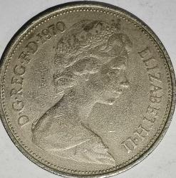 İNGİLTERE 1970  10 PENCE