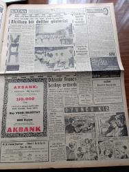 Vatan Gazetesi - 11 Haziran 1962 - Şevket Süreyya Aydemir Köşe Yazısı - Vatan Gazetesi İlk Çekilişi Yapıldı - Otomobil 3962  Numaranın Sahibini Hüseyin Özüyar'a Çıktı - Kongrede Adalet Partililer Birbirine Girdi - Türkiye İşçi Partisi Lideri Mehmet Ali Aybar Asıl Mesele Af Değil Diyor - Kamuran Evliyaoğlu - İsmet İnönü'nüm Hükümet Açıklaması - Örnek İmam Abidin Topuz - Şüpheli Adam Şahin Karaman Casusluk Sanığı - Kızılay Şişli Dispanseri Açılıyor - Devlet Operası Üzerine - Rüzgar Çelebi Çizen Guy Bara - Galata Köprüsünde Tamirat - Bakırköy Akıl Hastanesi'nde Tedavi Edilen Deliler Spor Gösterisi Yaptı - Güney Kore'de Amerikan Askerleri Kışlalardan Çıkarılmayacak - Diktatör Franco Baskıyı Arttırdı - Oyuncu Kız Çizgi Roman - Üç Perdelik Cinayet Yazan Agatha Christie Yazı Dizisi - Afrika Güneşinde Bir Beyaz Kadın Marina Vlady - Noyan Amca Dert Ortağı - Şampiyon Galatasaray Göztepeye Mağlup - Altınordu 3 Karşıyaka 3 - Dünya Kupasının Favorileri Yenildi - Amatörde Karagücü Şampiyon