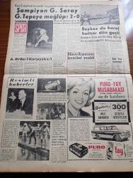 Vatan Gazetesi - 11 Haziran 1962 - Şevket Süreyya Aydemir Köşe Yazısı - Vatan Gazetesi İlk Çekilişi Yapıldı - Otomobil 3962  Numaranın Sahibini Hüseyin Özüyar'a Çıktı - Kongrede Adalet Partililer Birbirine Girdi - Türkiye İşçi Partisi Lideri Mehmet Ali Aybar Asıl Mesele Af Değil Diyor - Kamuran Evliyaoğlu - İsmet İnönü'nüm Hükümet Açıklaması - Örnek İmam Abidin Topuz - Şüpheli Adam Şahin Karaman Casusluk Sanığı - Kızılay Şişli Dispanseri Açılıyor - Devlet Operası Üzerine - Rüzgar Çelebi Çizen Guy Bara - Galata Köprüsünde Tamirat - Bakırköy Akıl Hastanesi'nde Tedavi Edilen Deliler Spor Gösterisi Yaptı - Güney Kore'de Amerikan Askerleri Kışlalardan Çıkarılmayacak - Diktatör Franco Baskıyı Arttırdı - Oyuncu Kız Çizgi Roman - Üç Perdelik Cinayet Yazan Agatha Christie Yazı Dizisi - Afrika Güneşinde Bir Beyaz Kadın Marina Vlady - Noyan Amca Dert Ortağı - Şampiyon Galatasaray Göztepeye Mağlup - Altınordu 3 Karşıyaka 3 - Dünya Kupasının Favorileri Yenildi - Amatörde Karagücü Şampiyon