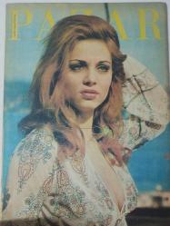 Pazar Haftalık Aktüalite Sinema Tiyatro Müzik ve Magazin Dergisi - 5 Mayıs 1972 - Sayı:815 - Esen Püsküllü - Müşerref Tezcan - ''Mutluyuz ve gül gibi geçiniyoruz'' - Serpil Örümcer - En güzel aşçı benim - Seyyal Taner, Tamer Yiğit sevişmek için otomobili seçtiler - Aşk otomobili - Seks Salgını - Sami Tunç - Yalnızlık Semra Sar'ın canına tak etti - Persil deterjan reklamı - Bir çırpıda Hülya Darcan - Melek Görgün yarışmada rakip tanımıyor - Hayati Hamzaoğlu - Çiftçi güzeli Seyhan Gümüş açılıp saçıldı - ALFA Banyo Köpüğü Reklamı - Nigar Uluerer - Avrupa'dan yüklü döndü - Birsen Kaya - Bitirim Kemal - Yıldırım Gencer - Tijen Dorsay - Gülgün Erdem Judo'dan sonra karate öğrendi - Zeynep Aksu Milano film festivalinde - Müşerref Tezcan - Sezer Güvenirgil sette bile eşinin peşini bırakmıyor fotoğraf ve haberi r- Tam Takım Dergi