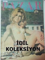 Pazar Haftalık Aktüalite Sinema Tiyatro Müzik ve Magazin Dergisi - 12 Mayıs 1972 - Sayı:816 - Aynur Aydan - Piraye Uzun - Türkan Şoray'ın ilkbahar valsi - Filiz Akın yılın sanatçısı ödülünü aldı - Filiz Akın - Tarık Akan - Aynur Aydan'ın ''Mayo Defilesi'' - Maria Montez - Tarık Tibet - Ülkü Özen - Sadettin Düzgün - Sevgi Can'ı kıyasıya dövdüler - Parla Şenol dünün çocuk yıldızı yuvaya dönüş yaptı - ALFA Banyo Köpüğü reklamı - Bir Çarpıda Yılmaz Köksal - Eva Bender vücut yarışını duyar duymaz ortaya çıktı - Emel Sayın'dan sonra şimdi de Neşe Karaböcek - Yeşilçam'da ısrar ediyor - Diana İplik Reklamı - Persil deterjan reklamı - Fikret Hakan hergün sahne provası yapıyor - Yüksel Birol - Mehmet Birol - Sevtap Çetinkale - Nesrin Gökkaya - Piraye Uzun güzel havayı görünce dayanamadı - Yeni burnu Leyla Başar'ın yıldızını parlattı fotoğraf ve haberi - Tam Takım Dergi
