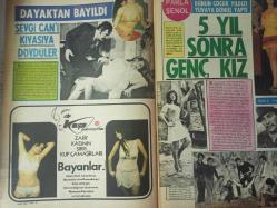 Pazar Haftalık Aktüalite Sinema Tiyatro Müzik ve Magazin Dergisi - 12 Mayıs 1972 - Sayı:816 - Aynur Aydan - Piraye Uzun - Türkan Şoray'ın ilkbahar valsi - Filiz Akın yılın sanatçısı ödülünü aldı - Filiz Akın - Tarık Akan - Aynur Aydan'ın ''Mayo Defilesi'' - Maria Montez - Tarık Tibet - Ülkü Özen - Sadettin Düzgün - Sevgi Can'ı kıyasıya dövdüler - Parla Şenol dünün çocuk yıldızı yuvaya dönüş yaptı - ALFA Banyo Köpüğü reklamı - Bir Çarpıda Yılmaz Köksal - Eva Bender vücut yarışını duyar duymaz ortaya çıktı - Emel Sayın'dan sonra şimdi de Neşe Karaböcek - Yeşilçam'da ısrar ediyor - Diana İplik Reklamı - Persil deterjan reklamı - Fikret Hakan hergün sahne provası yapıyor - Yüksel Birol - Mehmet Birol - Sevtap Çetinkale - Nesrin Gökkaya - Piraye Uzun güzel havayı görünce dayanamadı - Yeni burnu Leyla Başar'ın yıldızını parlattı fotoğraf ve haberi - Tam Takım Dergi