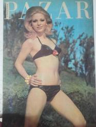 Pazar Haftalık Aktüalite Sinema Tiyatro Müzik ve Magazin Dergisi - 26 Mayıs 1972 - Sayı:818 - Semra Sar - Ceyda Karahan - Kilyos Sefası - Cavidan Dora hala aşk filmleri çeviriyor - Aşkın yaşı yoktur - Salih Güney - İşte Türkan Şoray'ın yüzünde patlayan tokat - Orhan Kemal - Erdoğan Seren - manken Funda Balcı beyaz perdeye sıçradı - Huzur Halı Süpürgesi reklamı - Persil deterjan reklamı - Bir Çırpıda Fikret Hakan - Öküz bile şaştı bu işe - Ormanda seks en çok sarı öküzün işine yaradı! - Ambra buzdolabı - Pelin Ceylan geceleri dansöz gündüzleri artist - ALFA Banyo köpüğü reklamı - Ceyhan Cem yeni bir burunla sinemaya döndü - Süreyya Konda'nında her şantöz gibi gözü sinemada - Aykut Düz - Tanju Gürsu - Sevda Nur - Aliye Rona - Ersun Kazançel - Tuncer Necmioğlu - Ali Şen - Enver Dönmez - Semra Sar'ın son sevgilisi evli bir rejisör - Sezercik - Hülya Koçyiğit - Ediz Hun fotoğraf ve haberi - Tam Takım Dergi