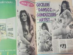 Pazar Haftalık Aktüalite Sinema Tiyatro Müzik ve Magazin Dergisi - 26 Mayıs 1972 - Sayı:818 - Semra Sar - Ceyda Karahan - Kilyos Sefası - Cavidan Dora hala aşk filmleri çeviriyor - Aşkın yaşı yoktur - Salih Güney - İşte Türkan Şoray'ın yüzünde patlayan tokat - Orhan Kemal - Erdoğan Seren - manken Funda Balcı beyaz perdeye sıçradı - Huzur Halı Süpürgesi reklamı - Persil deterjan reklamı - Bir Çırpıda Fikret Hakan - Öküz bile şaştı bu işe - Ormanda seks en çok sarı öküzün işine yaradı! - Ambra buzdolabı - Pelin Ceylan geceleri dansöz gündüzleri artist - ALFA Banyo köpüğü reklamı - Ceyhan Cem yeni bir burunla sinemaya döndü - Süreyya Konda'nında her şantöz gibi gözü sinemada - Aykut Düz - Tanju Gürsu - Sevda Nur - Aliye Rona - Ersun Kazançel - Tuncer Necmioğlu - Ali Şen - Enver Dönmez - Semra Sar'ın son sevgilisi evli bir rejisör - Sezercik - Hülya Koçyiğit - Ediz Hun fotoğraf ve haberi - Tam Takım Dergi